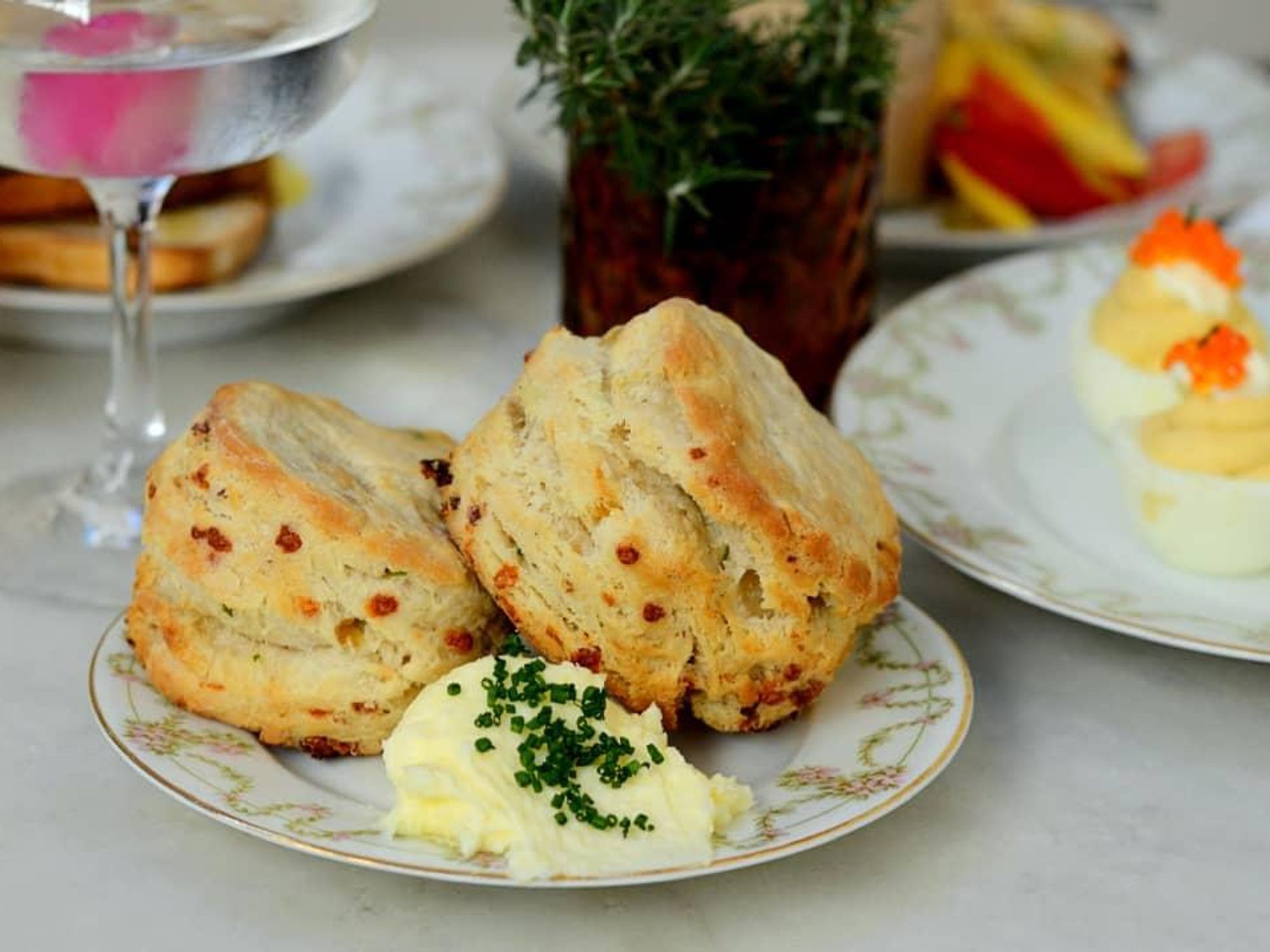 Sidesaddle Saloon biscuits