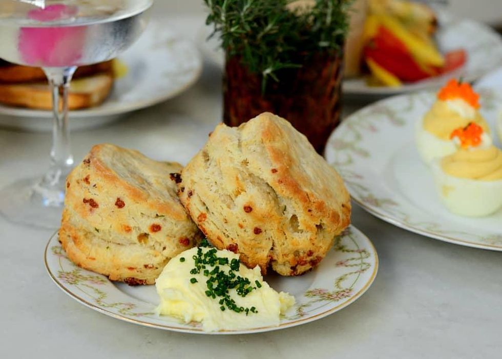 Sidesaddle Saloon biscuits