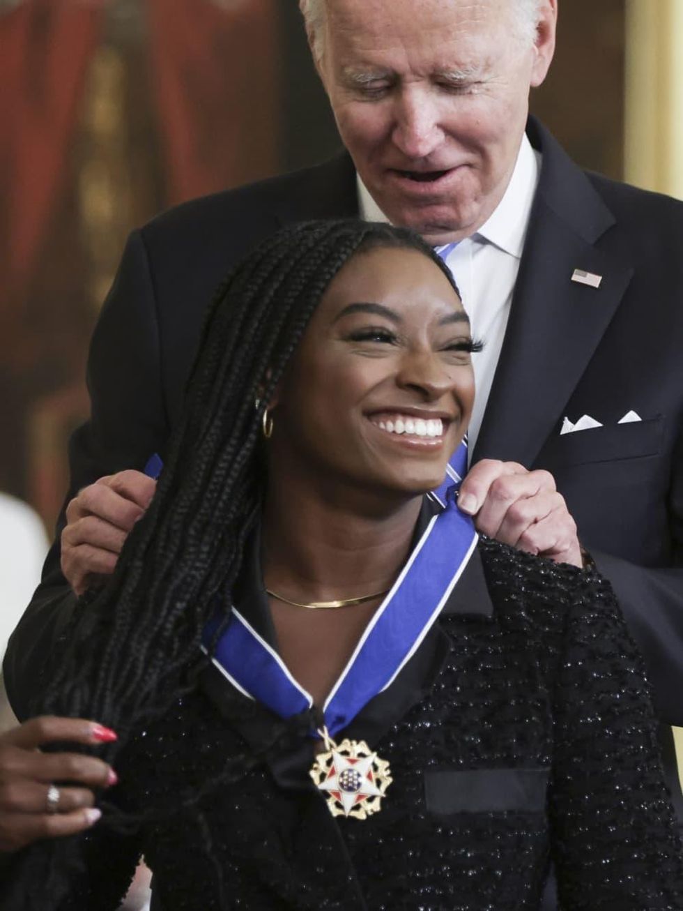 Simone Biles, medal of freedom
