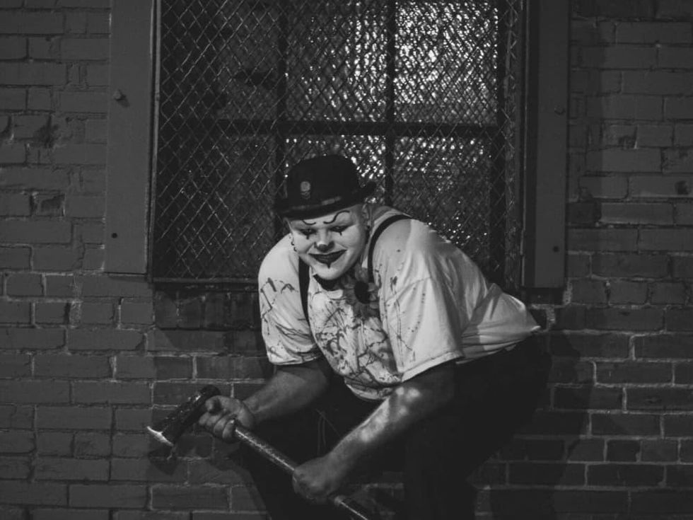 Slaughter House haunted house in Garland