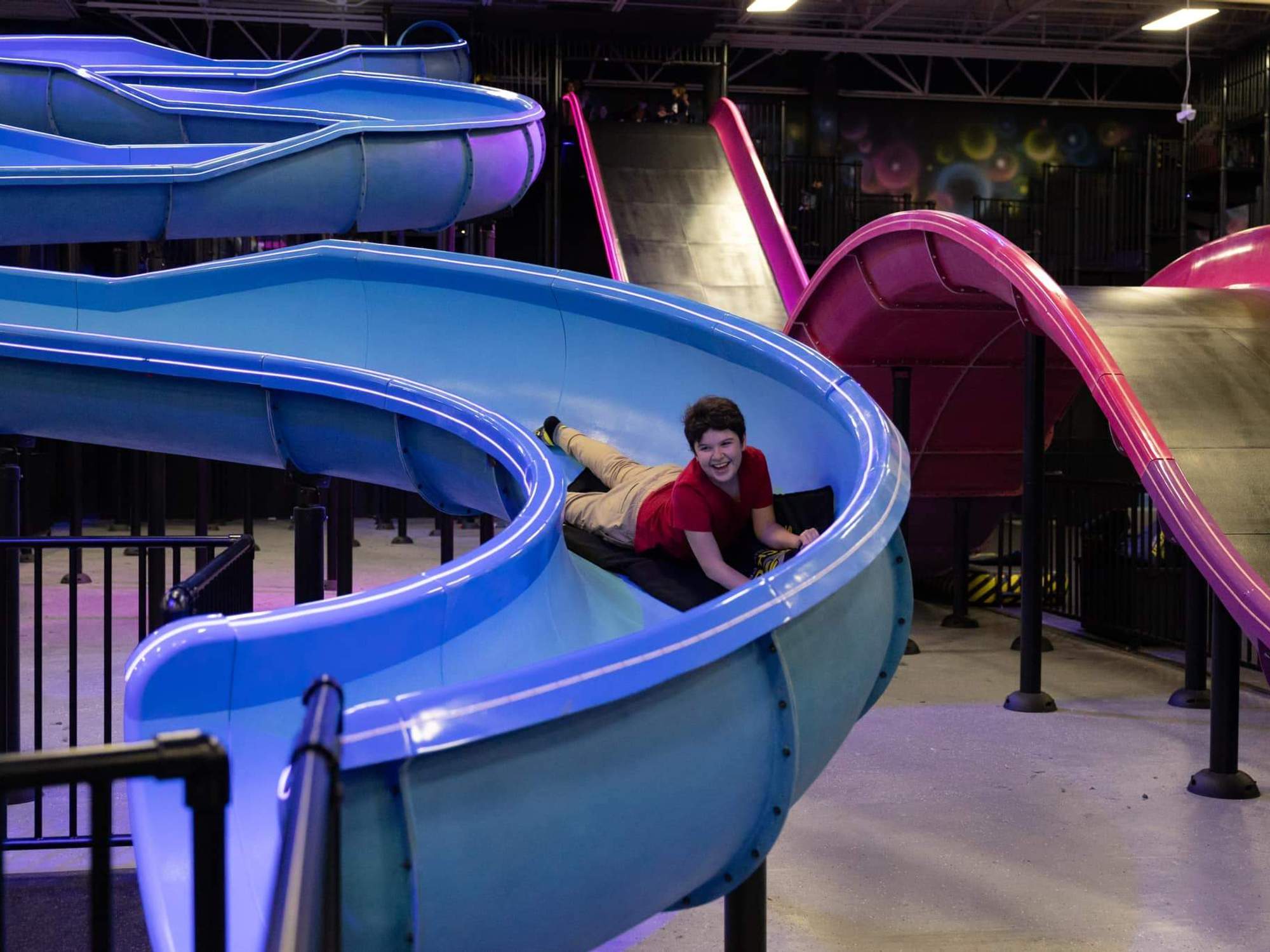 Slick City Action Park indoor park slides into Arlington - CultureMap