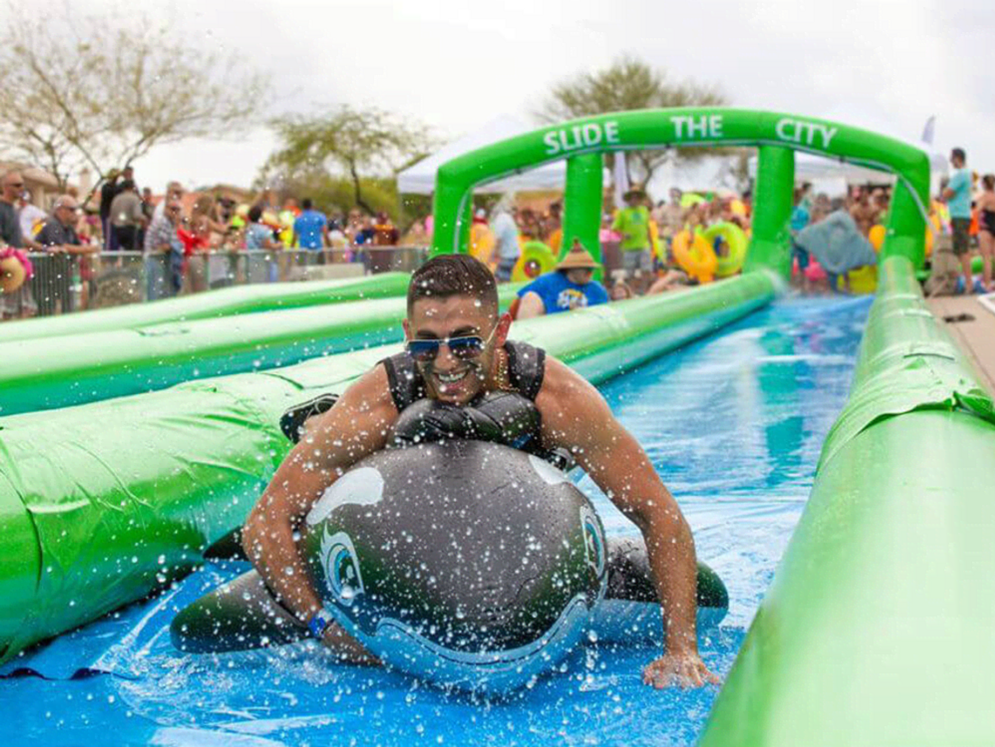 Slide the City Dallas will take place on Hampton Road in West Dallas on August 22.