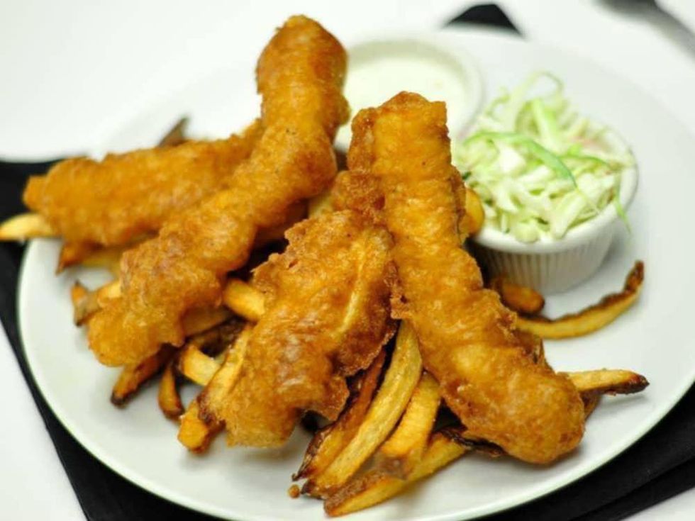 Social House fish & chips