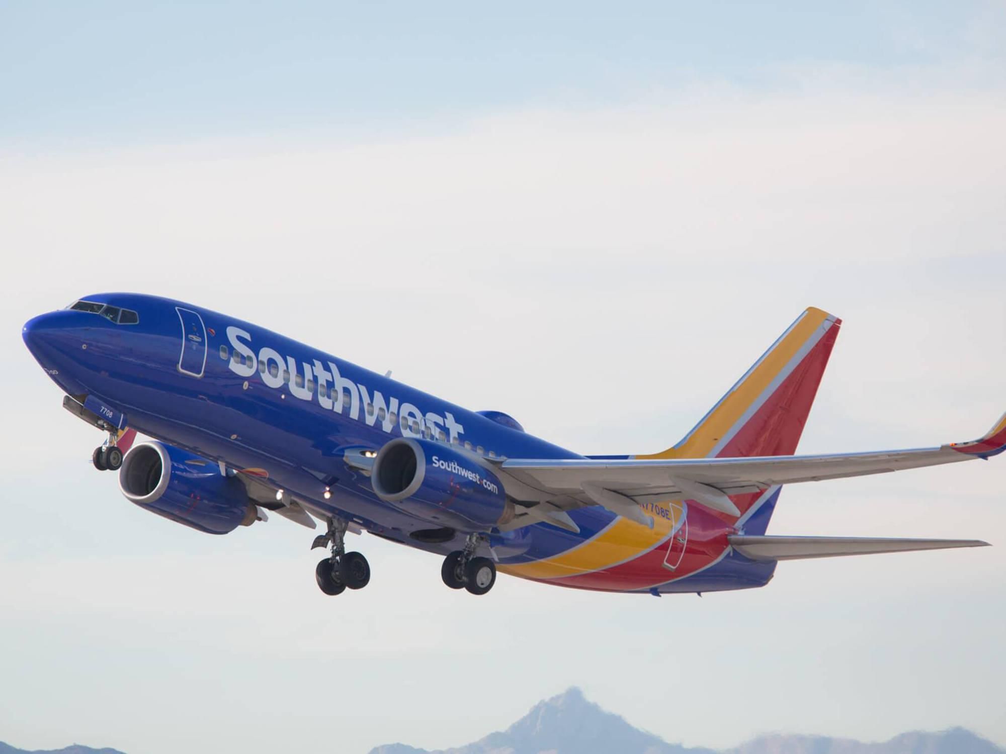 Southwest Airlines airplane