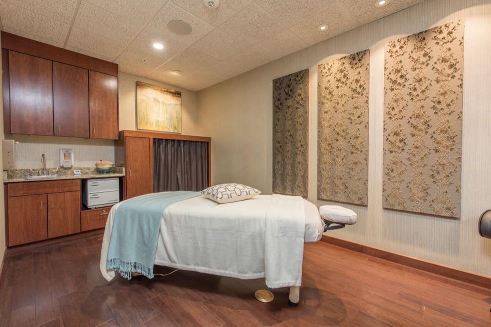 Spa massage room, Life Time Athletic