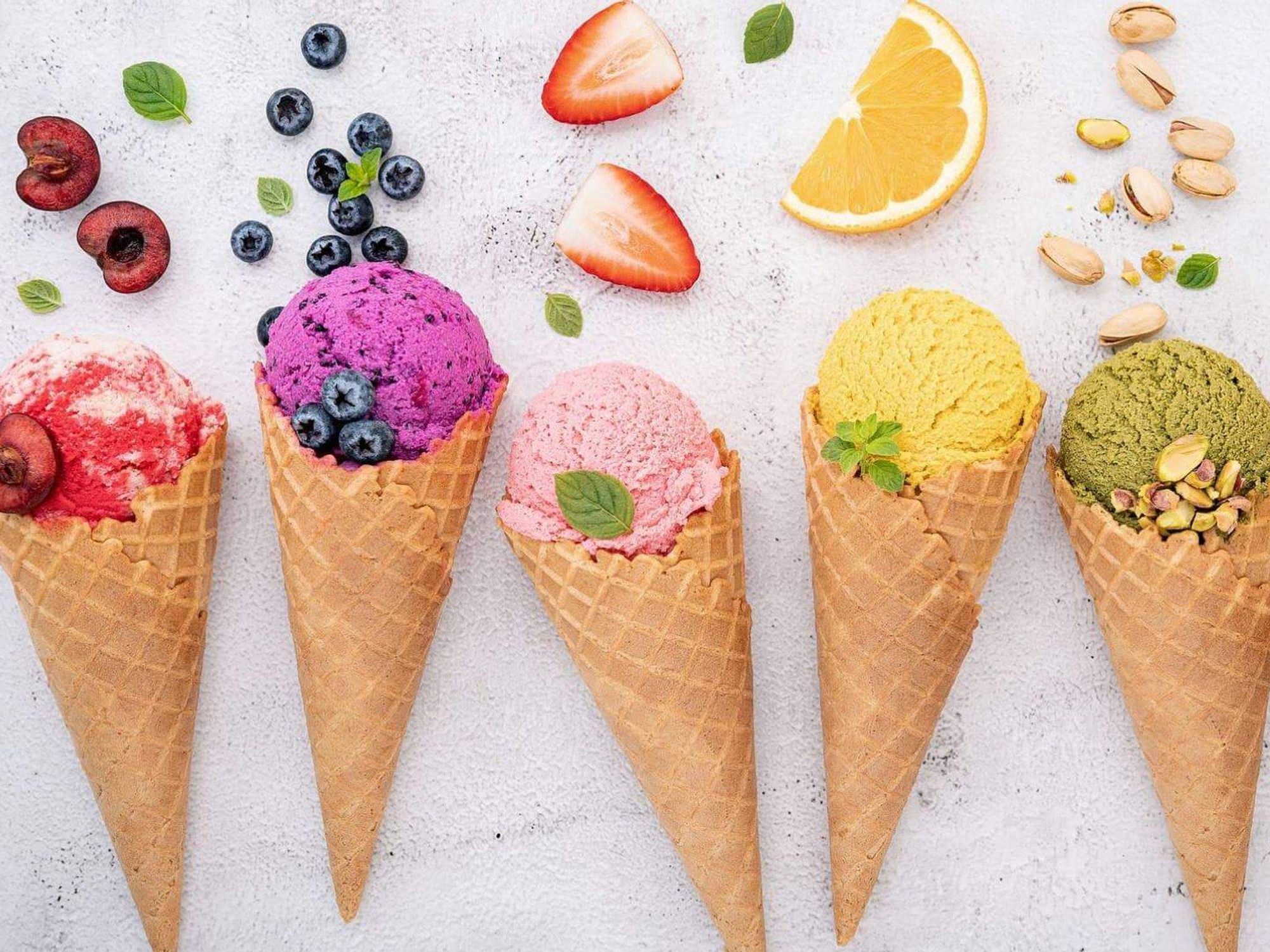 Spurs gelato ice cream cones