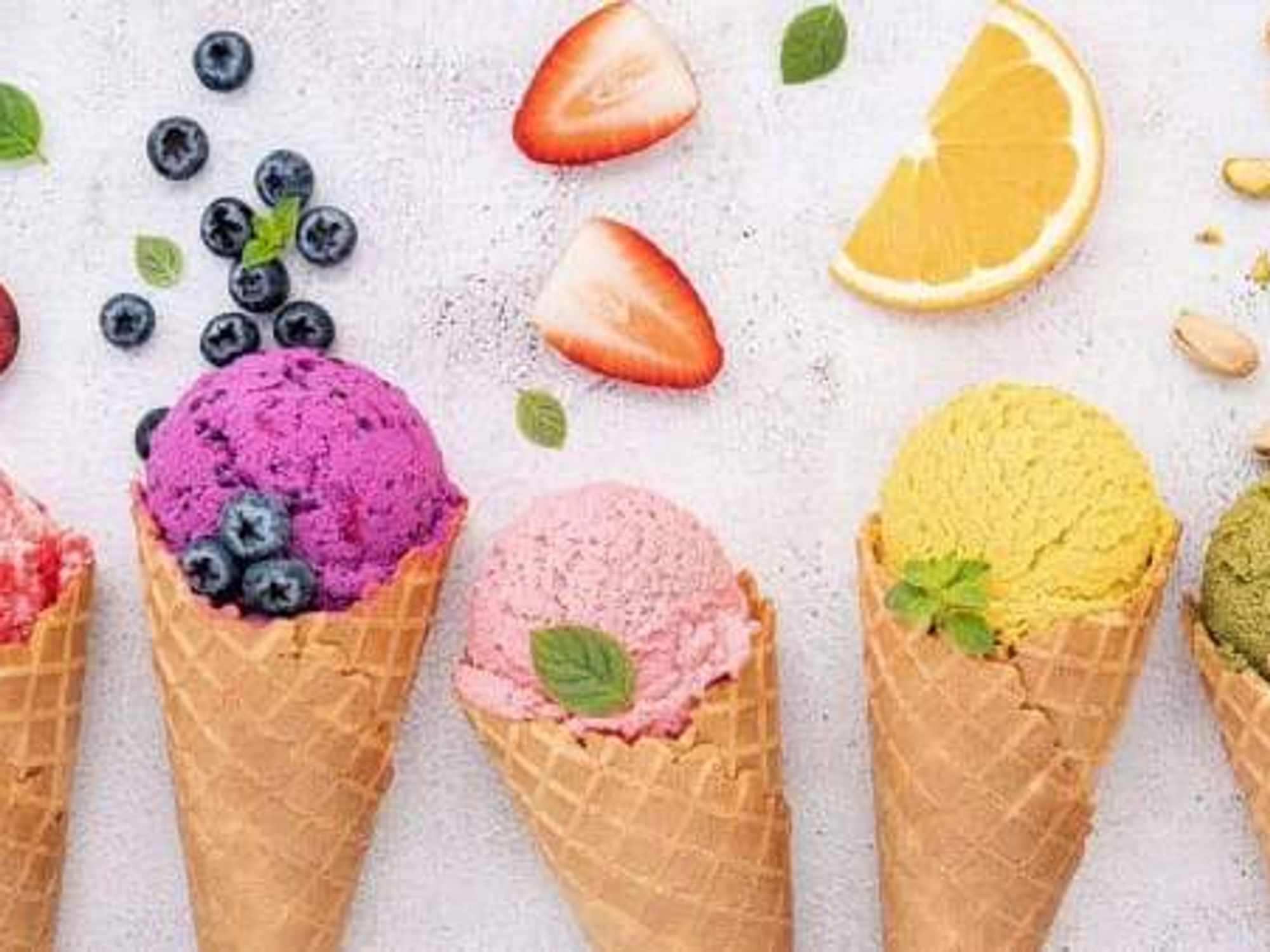 Spurs gelato ice cream cones