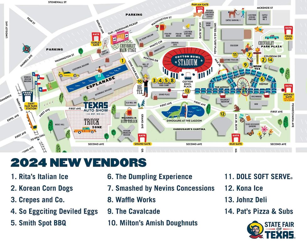 State Fair of Texas new vendors 2024