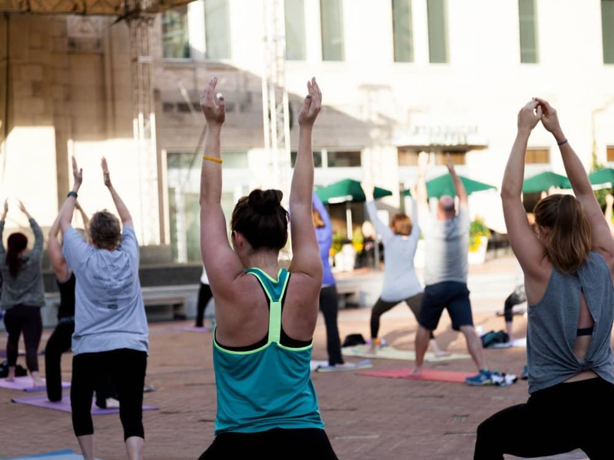 Sundance Square yoga