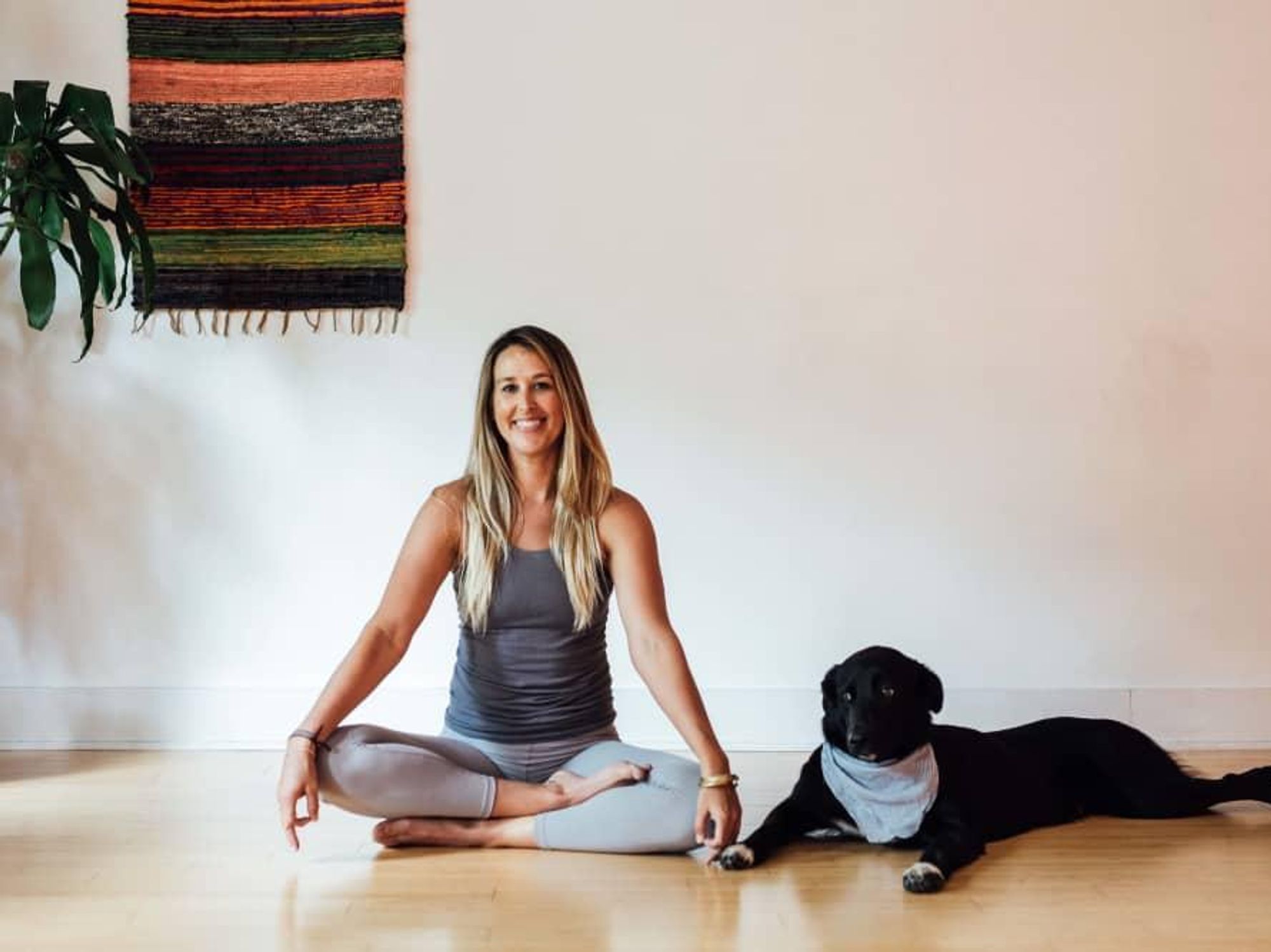 Super Yoga Palace instructor Kristin Goss