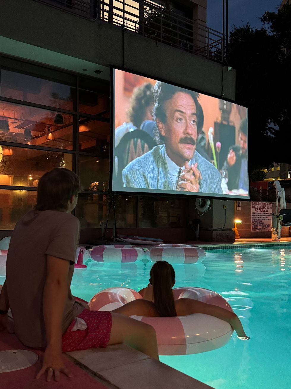 Swim Club Dive-In Movie Series