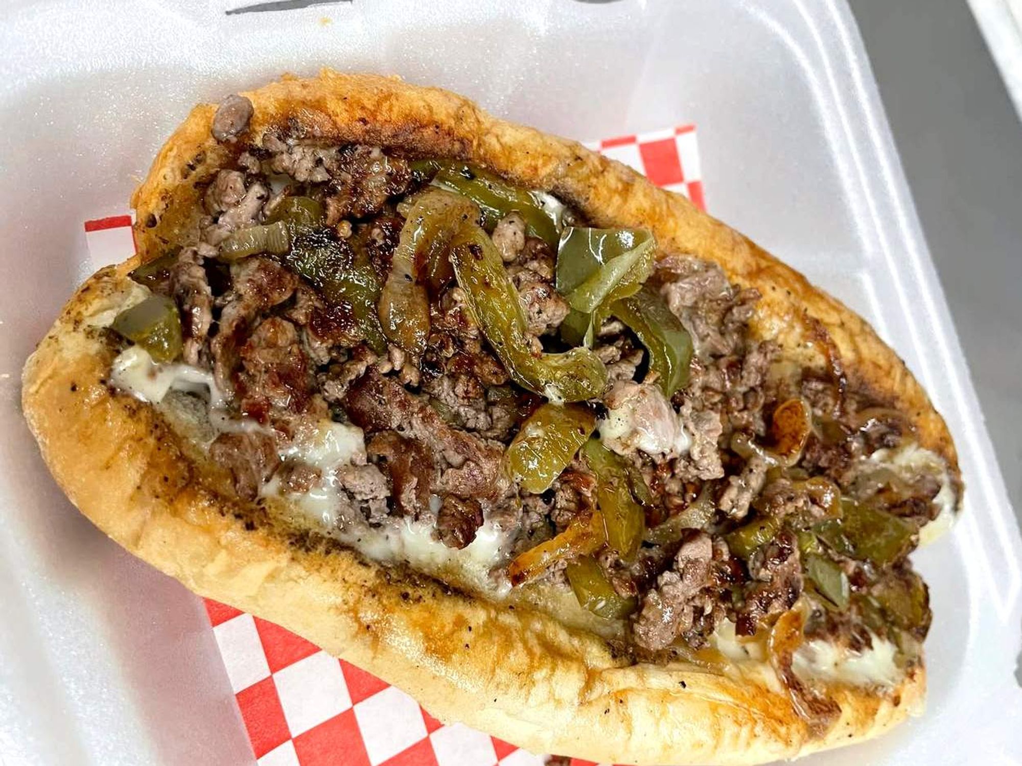 Tasty Steaks cheesesteak