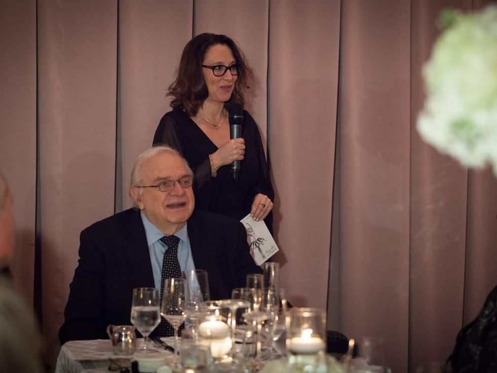 TBT artistic director Ben Stevenson, O.B.E. and Executive Director Vanessa Logan, TBT Gala 2018