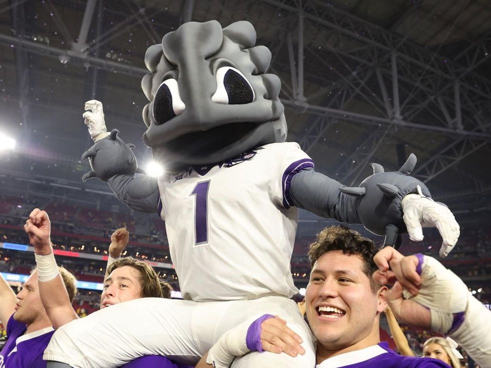 TCU Horned Frogs football, mascot