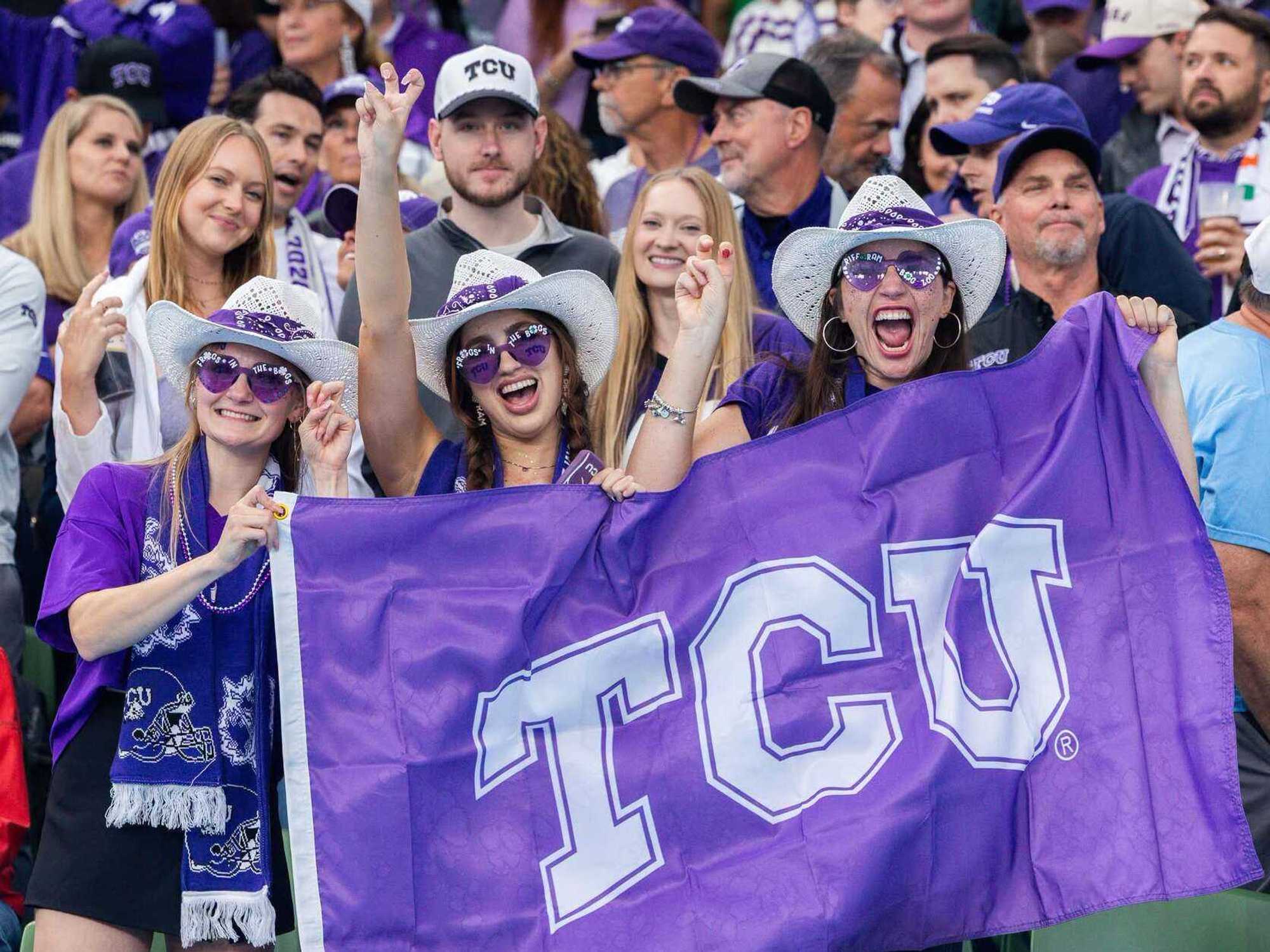 TCU students