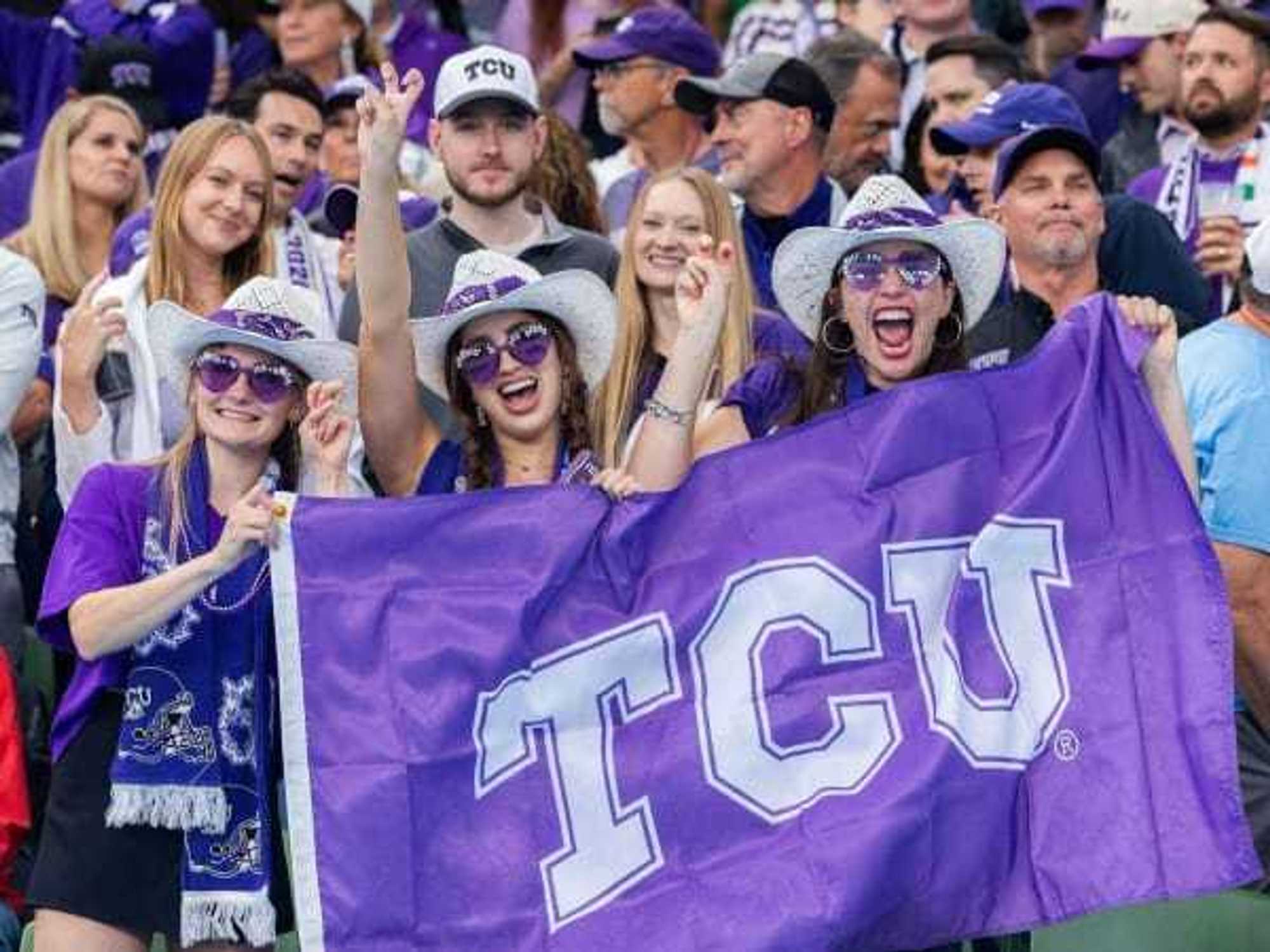TCU students