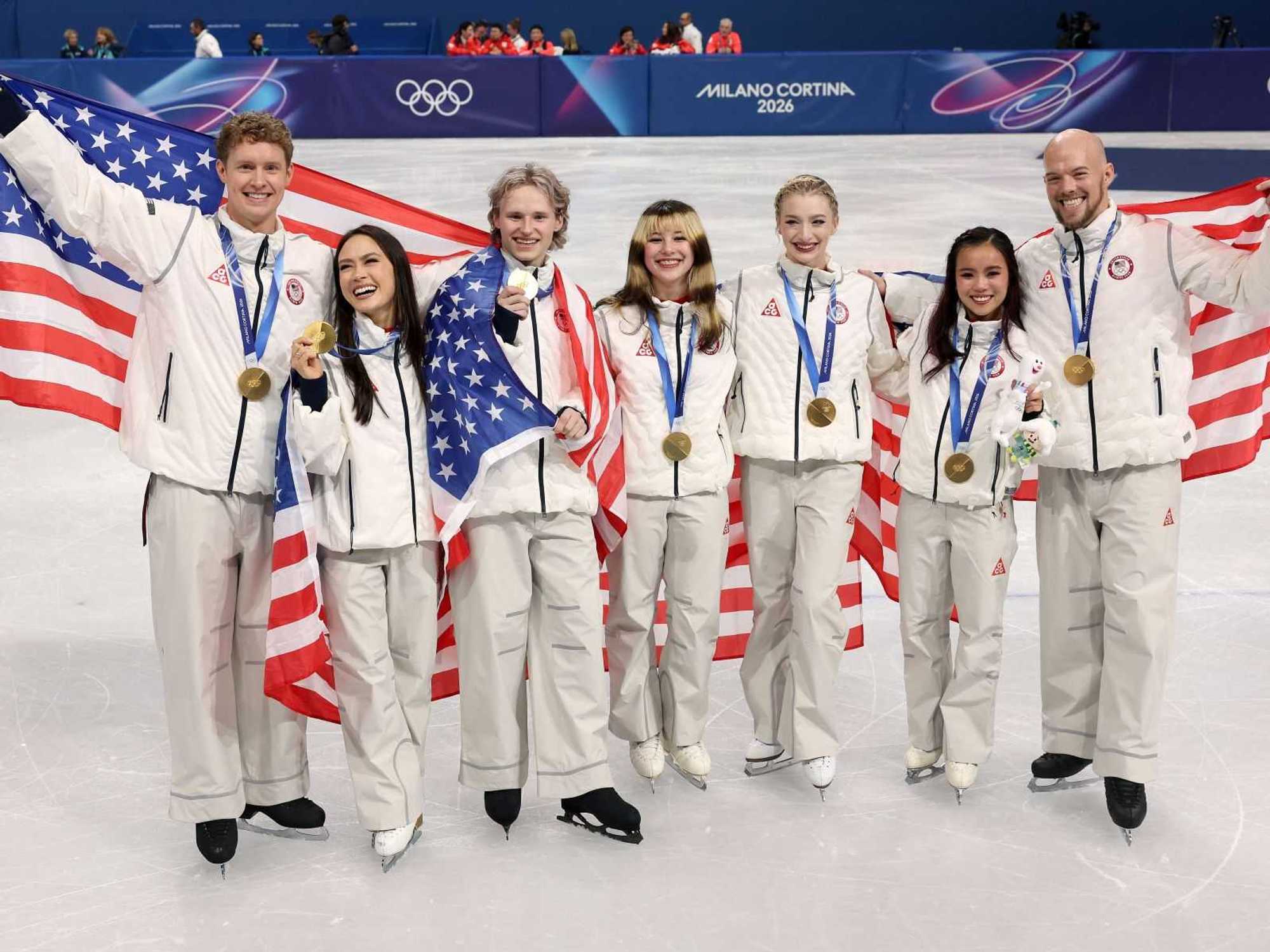 TEAM USA figure skating gold medalists