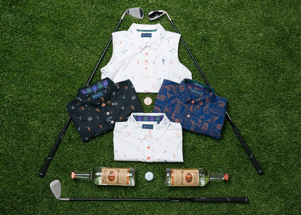 Tee up Tito's style.