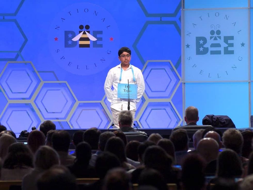 Tejas Muthusamy in Spelling the Dream