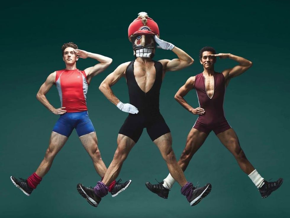 Texas Ballet Theater, Nutty Nutcracker 2020, Riley Moyano, Alexander Kotelenets, Jomanuel Velazquez