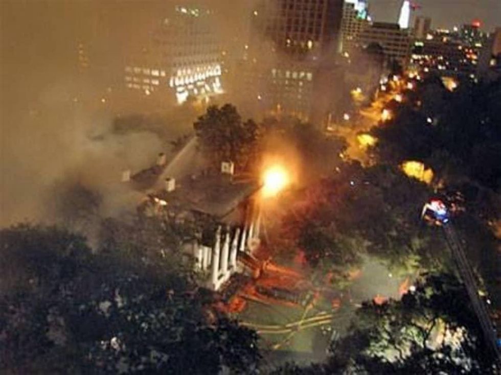 Texas Governor's Mansion 2008 fire