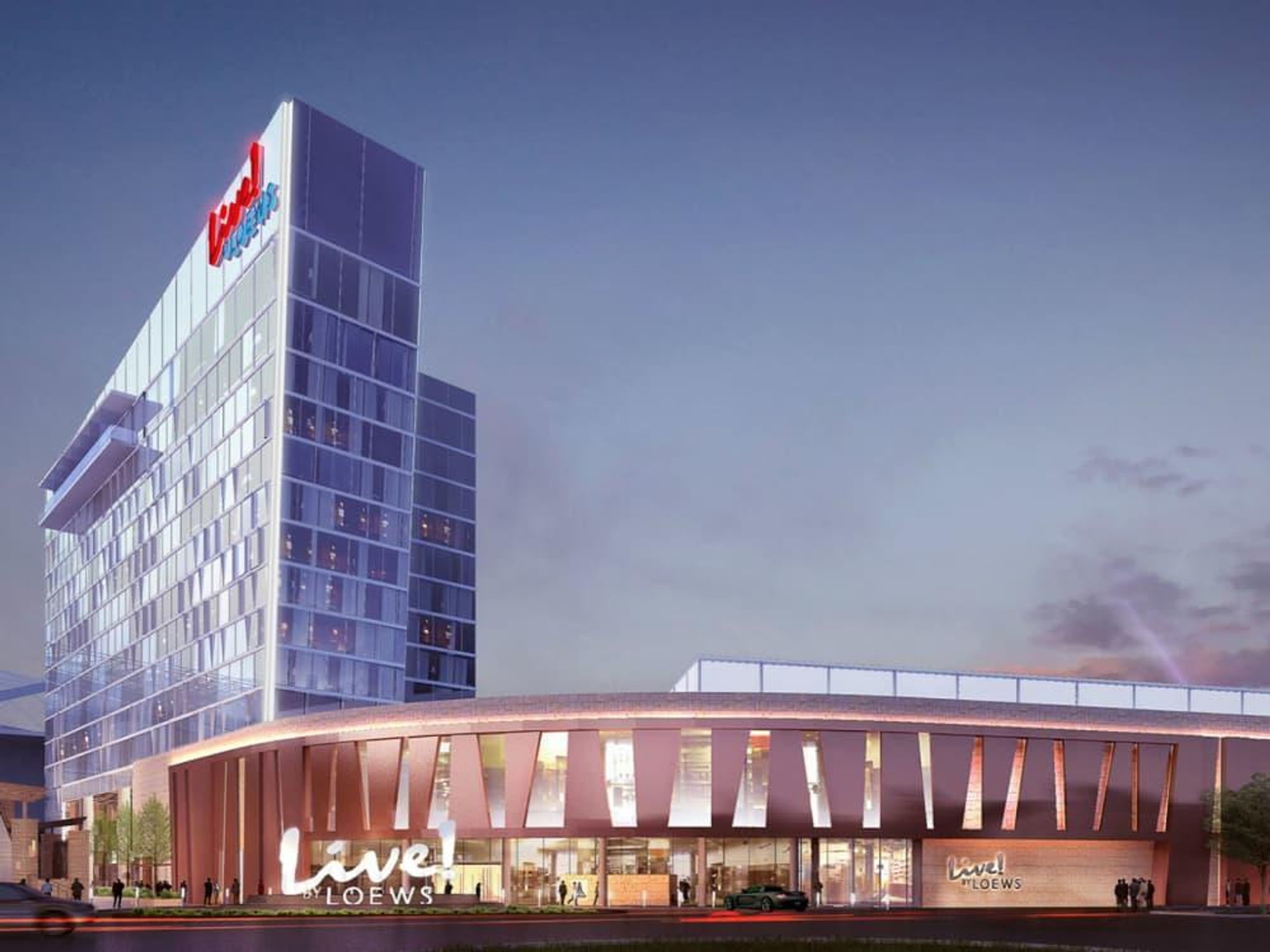 Texas Live Loews hotel