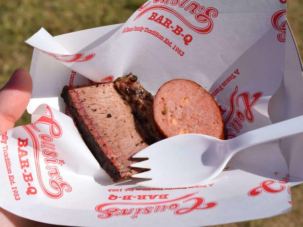 Texas Monthly TMBBQ Fest 2016 Cousins Bar-B-Que Fort Worth barbece