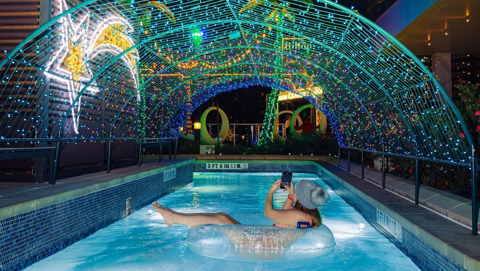 Texas Winer Lights Marriot Marquis