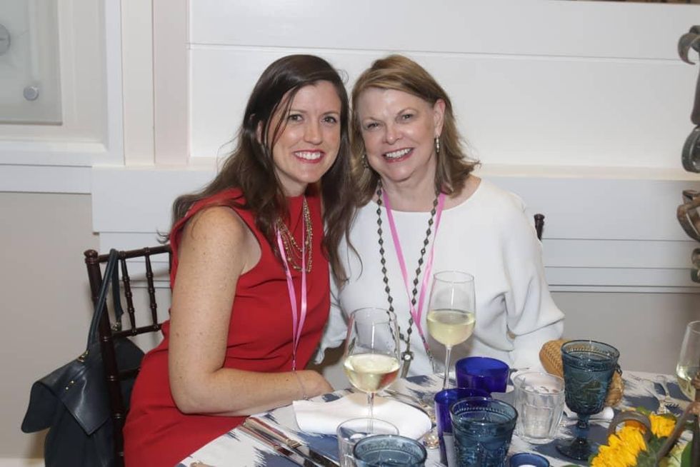 Texas Women for the Arts, Margery Gossett (Fort Worth) and Katherine Grella (Midland)