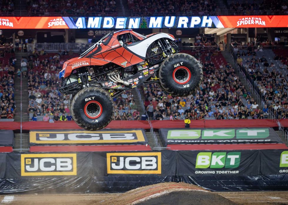 The Amazing Spider-Man Monster Jam truck