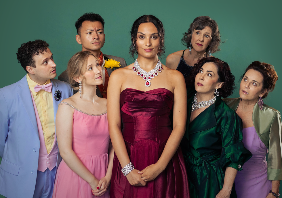 The cast of Miss Molly at Amphibian Stage