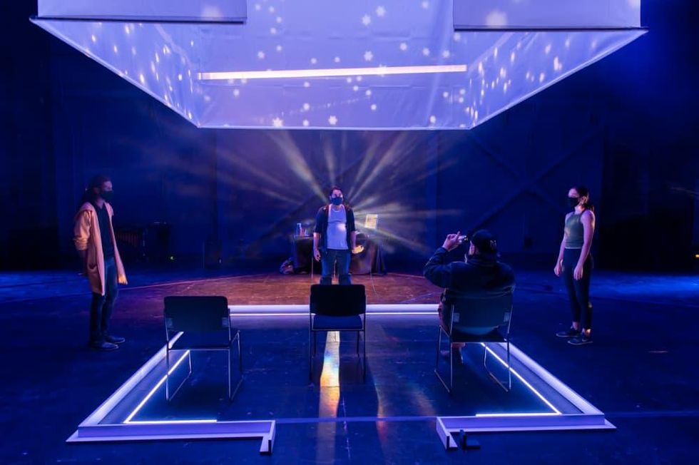 The Cube at the Latino Cultural Center