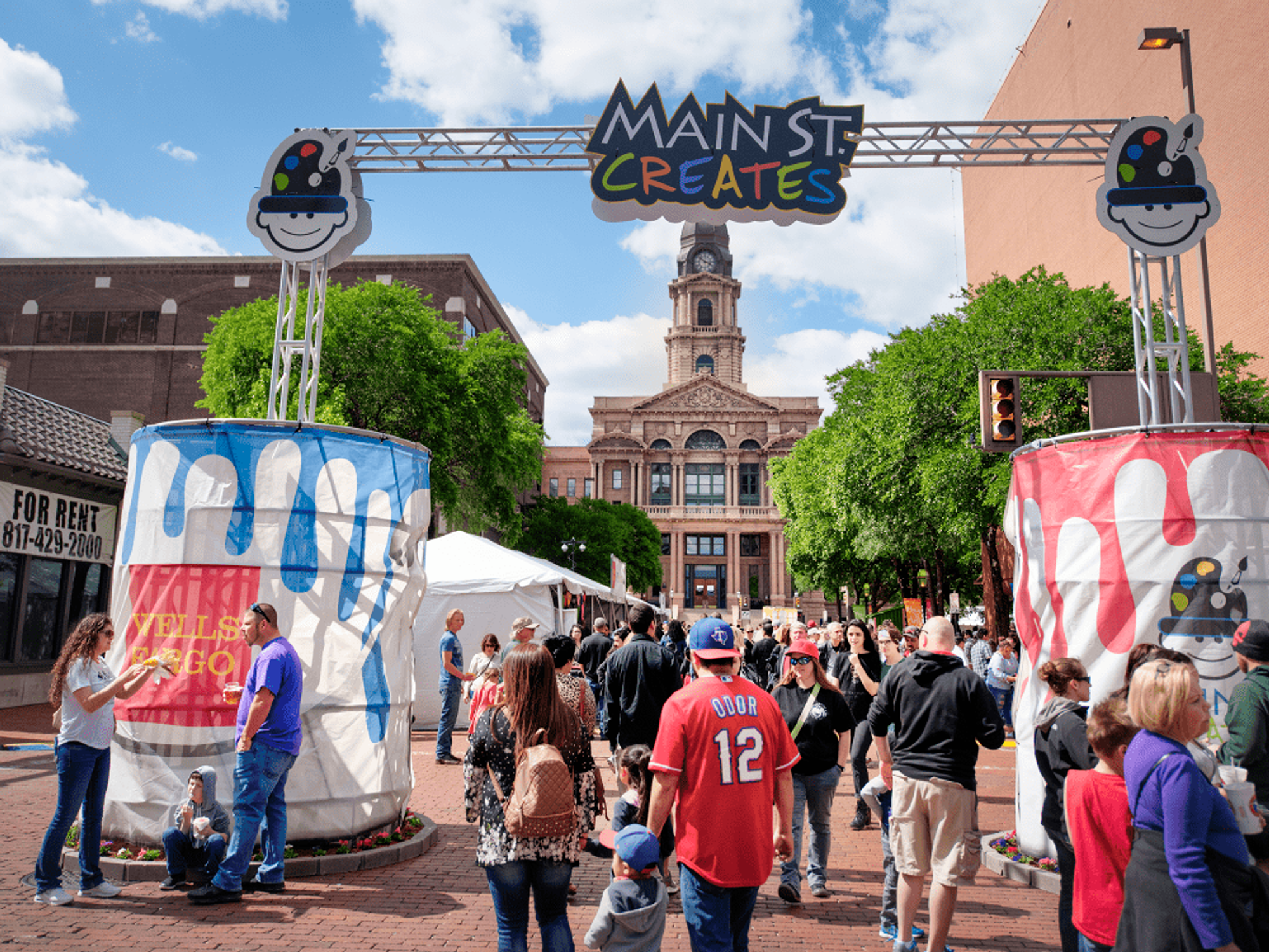 The Main St. Fort Worth Arts Festival will take place in downtown Fort Worth through April 14.