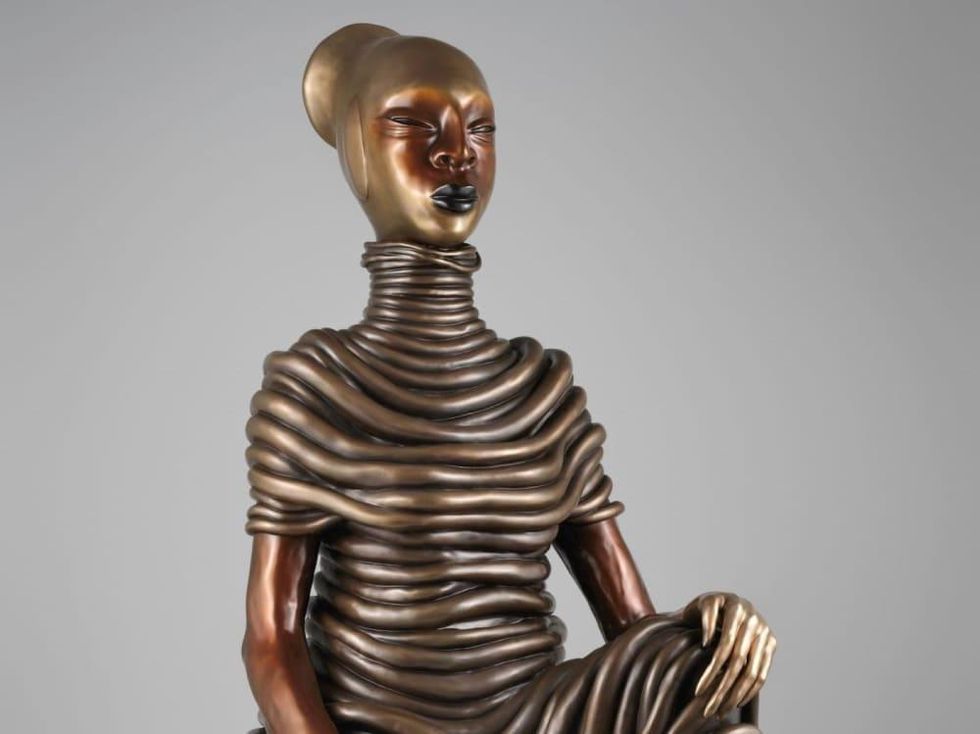 The Seated III, horiz