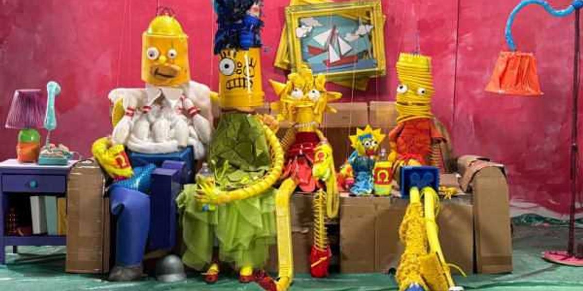 Meow Wolf joins The Simpsons for trippy couch gag cameo on Disney+