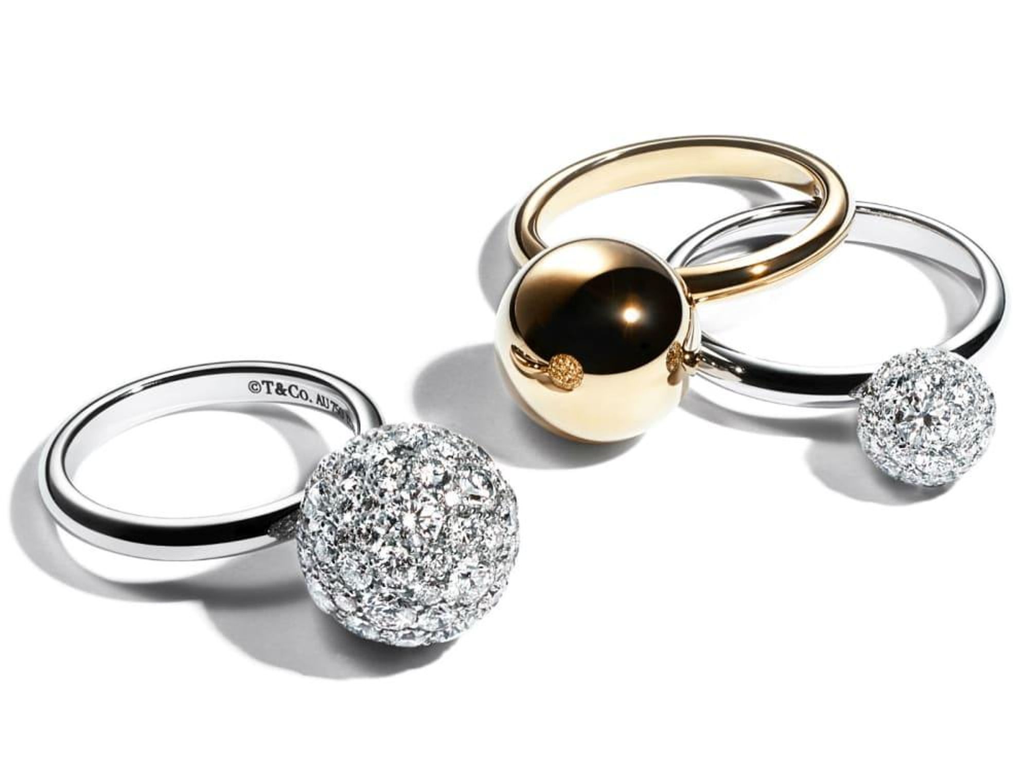 Tiffany & Co. HardWear rings