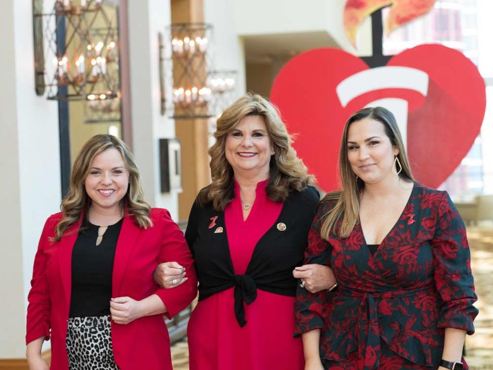 Tiffany McDonald, Gaylan Hendricks and Shawna Hendricks