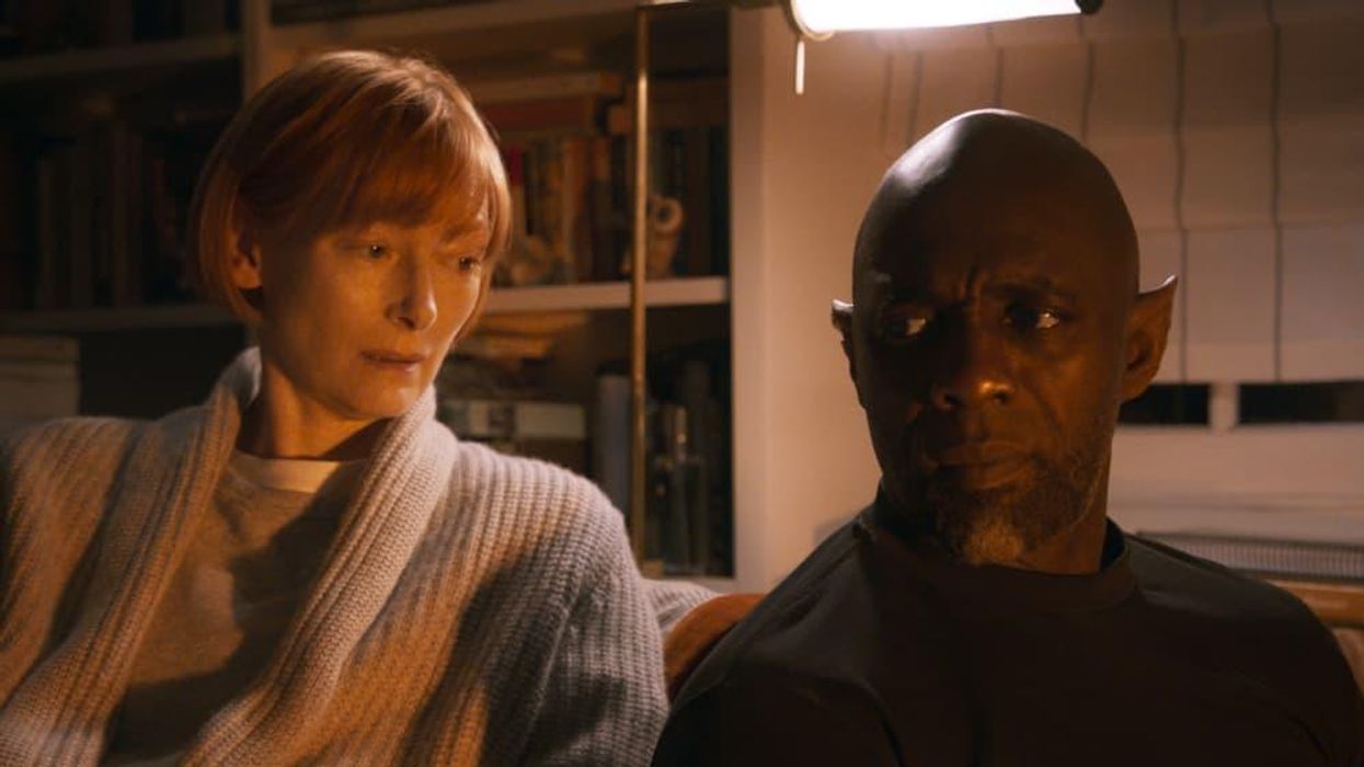 Tilda Swinton and Idris Elba in Three Thousand Years of Longing