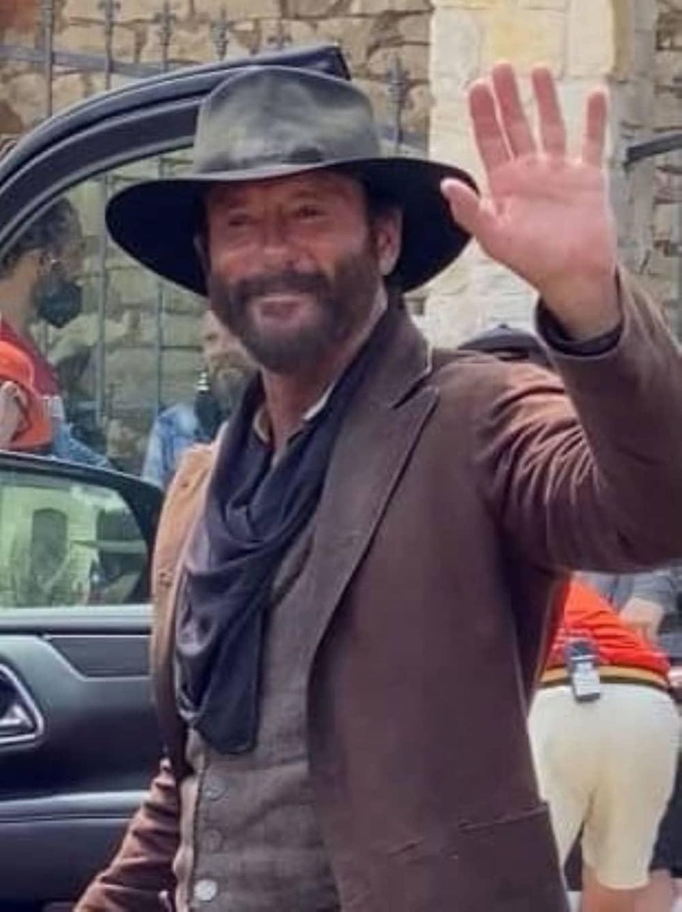 Tim McGraw, 1883 filming