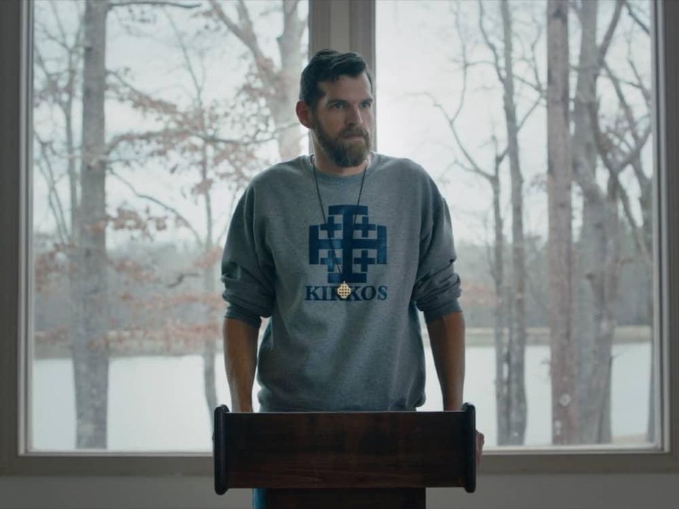 Timothy Simons in Yes, God, Yes