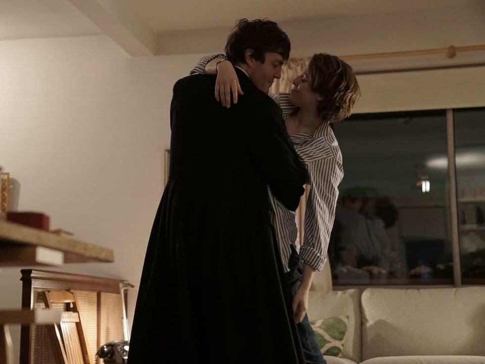 Tom Burke and Honor Swinton Byrne in The Souvenir