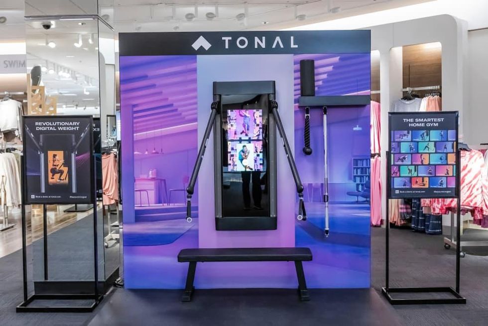 Tonal display at Nordstrom