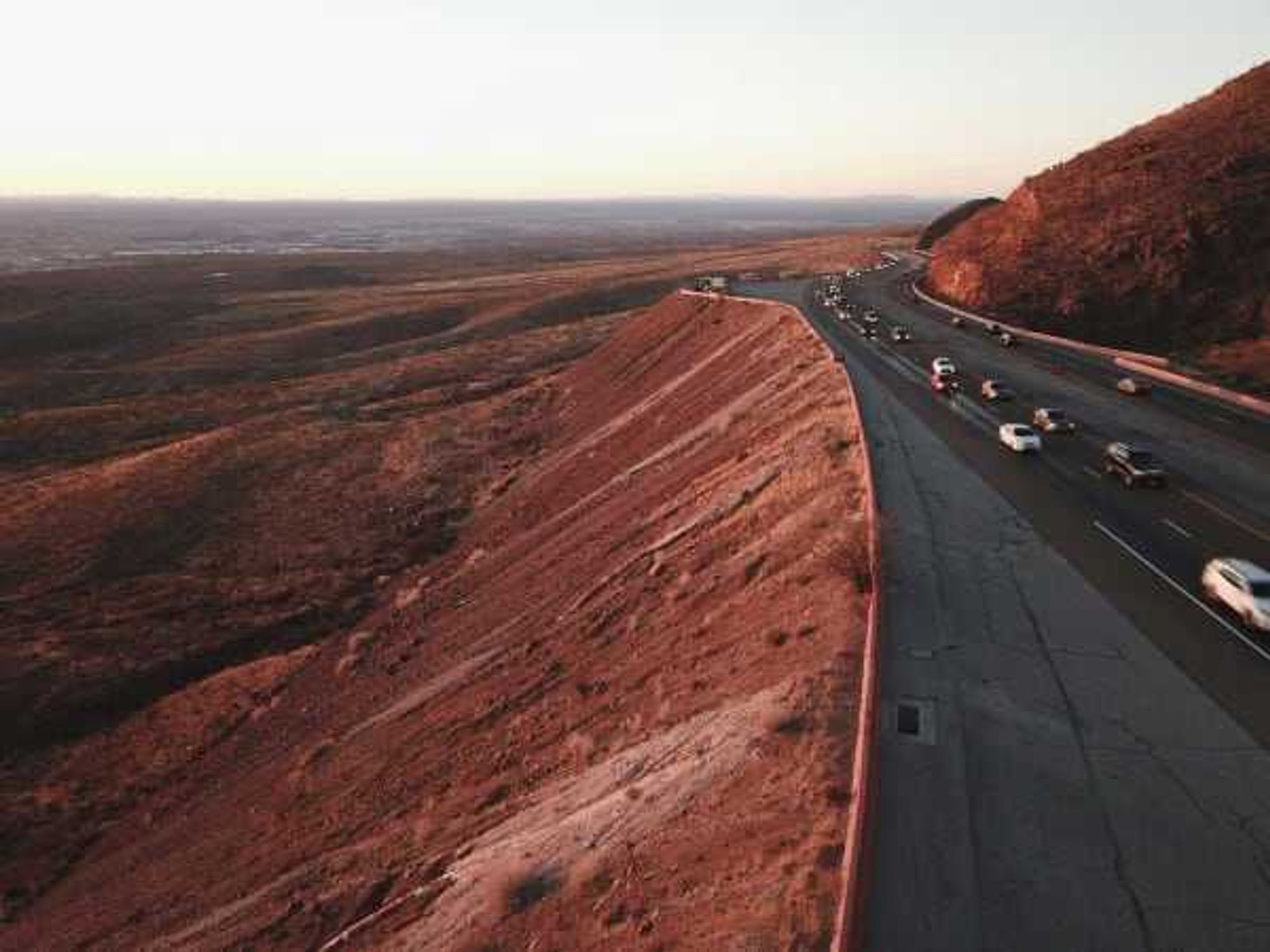 Transmountain Road in El Paso