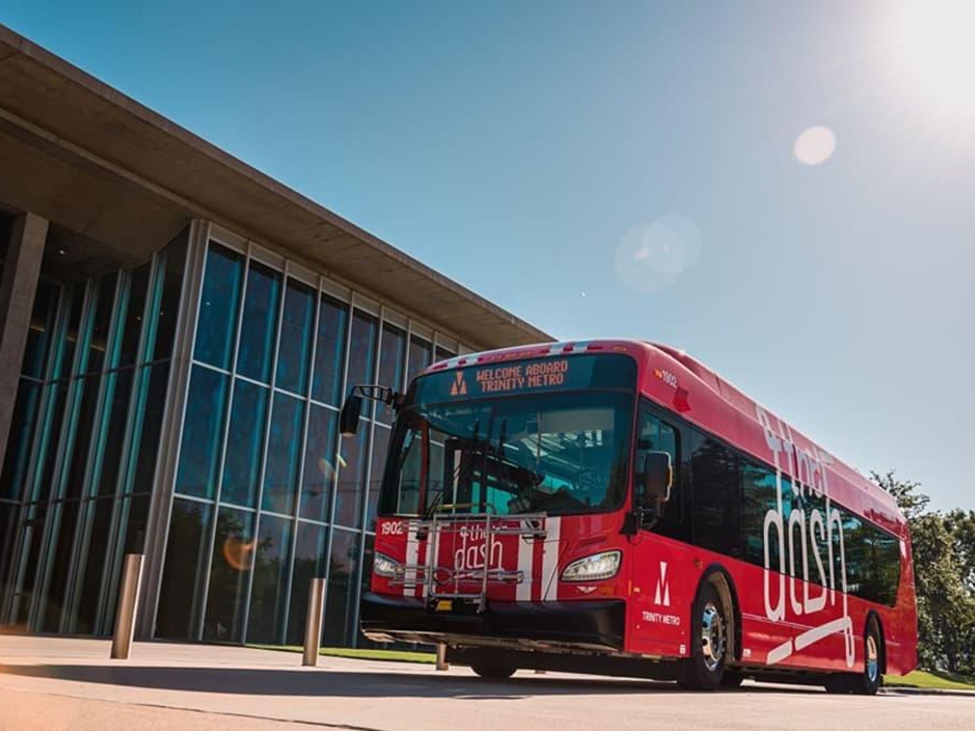 Trinity Metro DASH electric bus