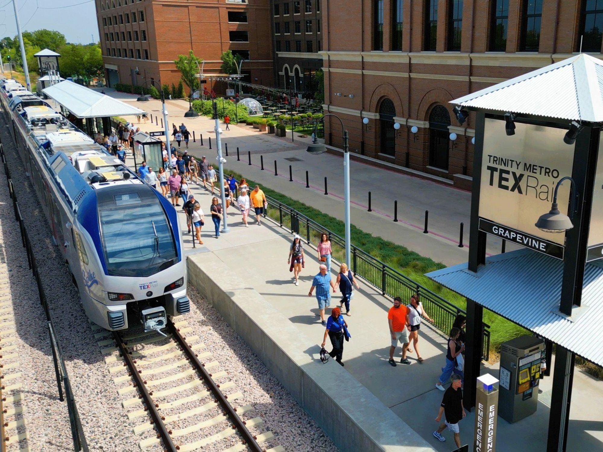 Trinity metro train station