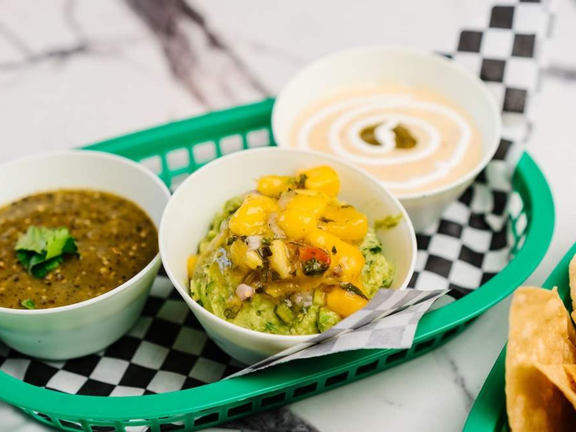 Tropic Lady dip trio