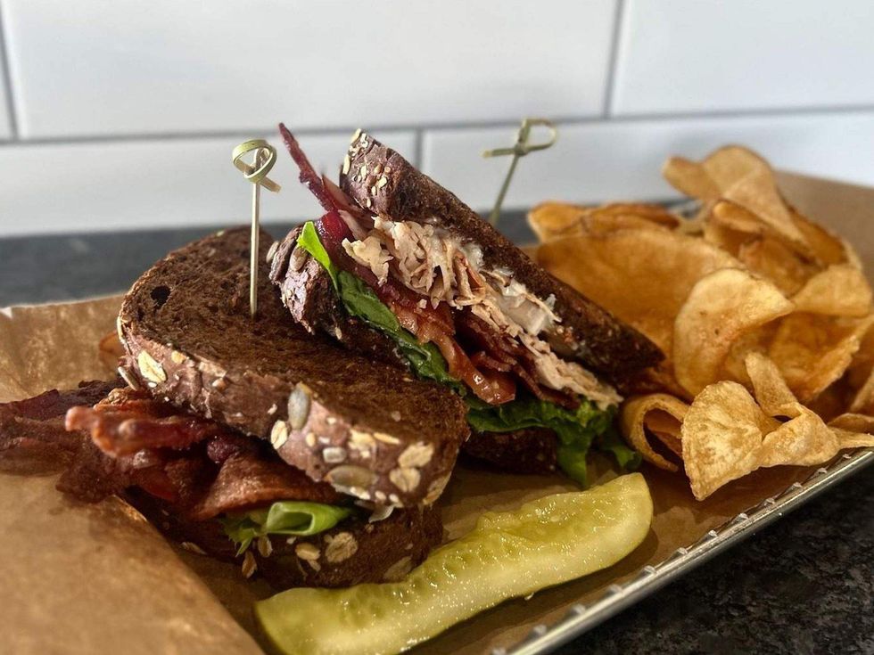 Turkey club Meat Board