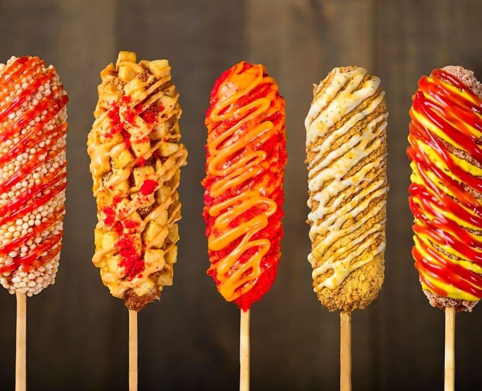 Two Hands Korean Corn Dog