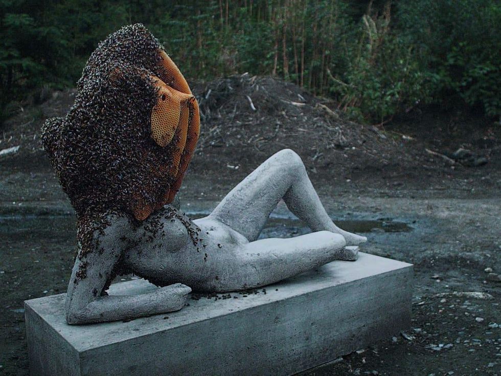 Untilled (Liegender Frauenakt) by Pierre Huyghe