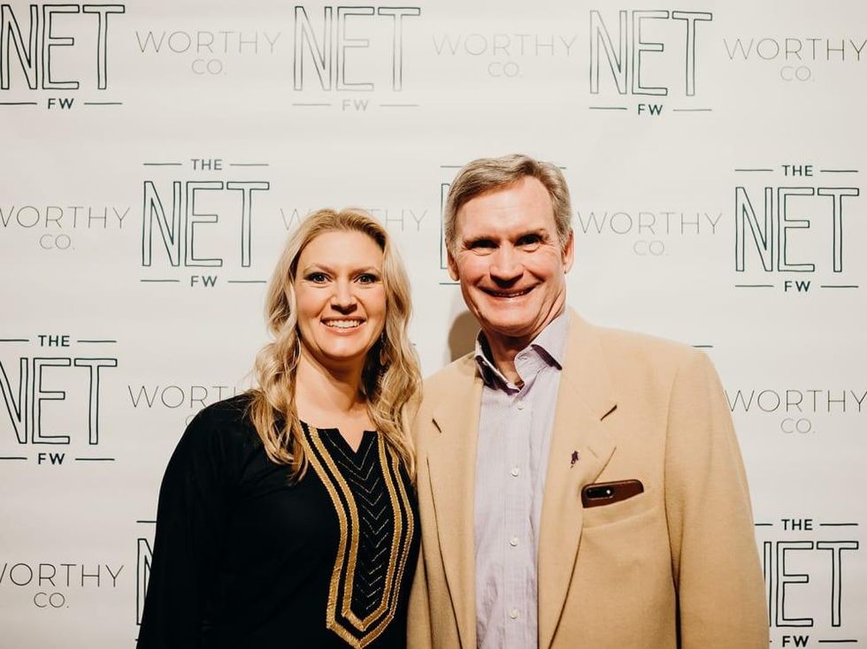 Vanessa Bouche and Brad Hancock